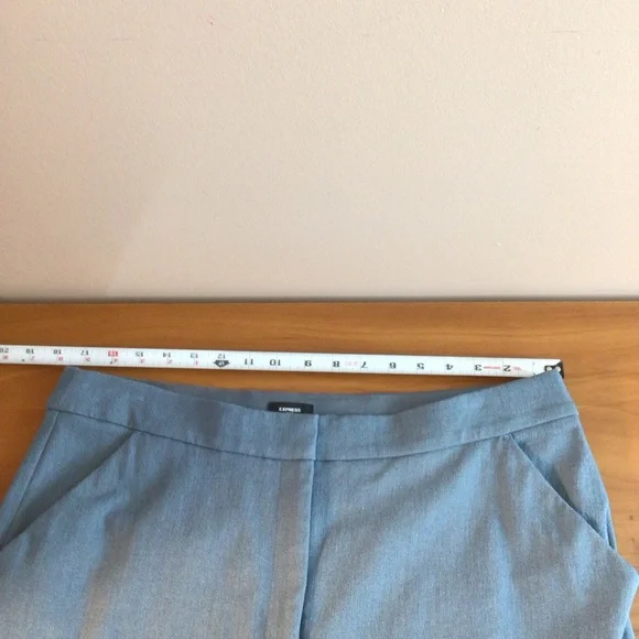Women’s Express Editor High Waisted Trouser Flare Pant Size 14L - Picture 10 of 12